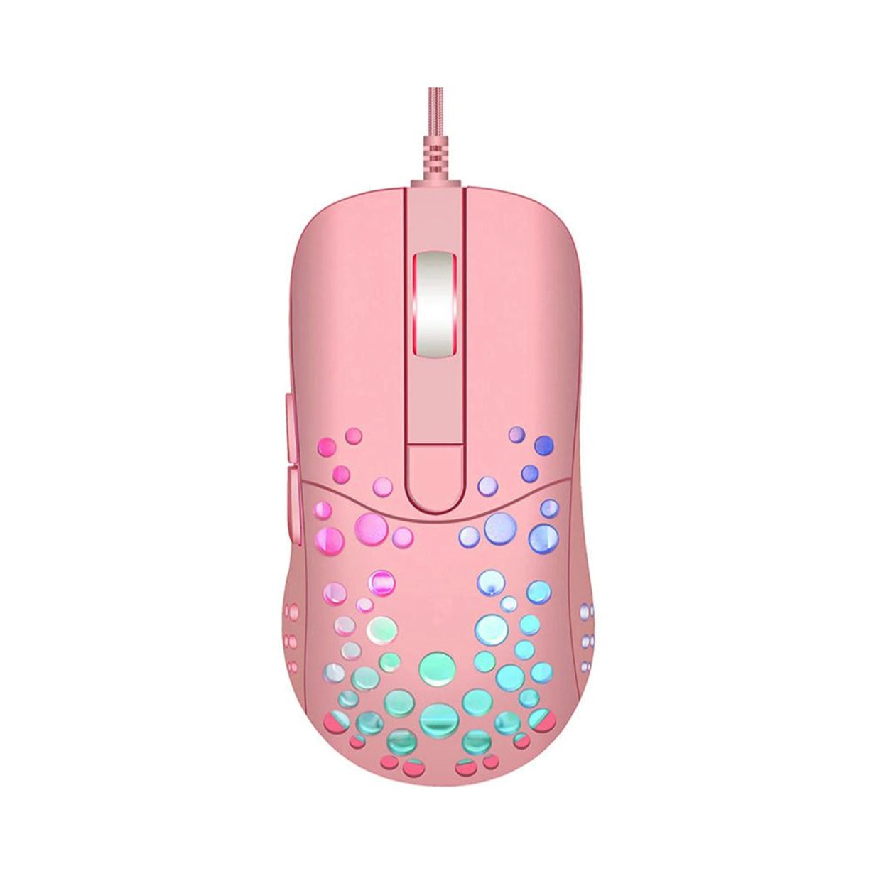 Mouse Gamer Rosa Usb Weibo 3200dpi Optic